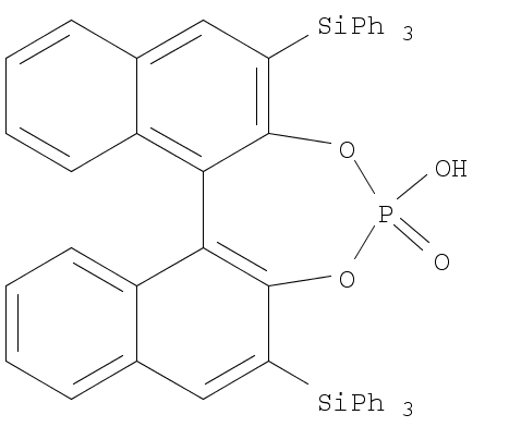 (11bS)-4-Hydroxy-2,6-bis(triphenylsilyl)-4-oxide-dinaphtho[2,?1-?d:1',?2'-?f]?[1,?3,?2]?
dioxaphosphepin(929097-92-7)